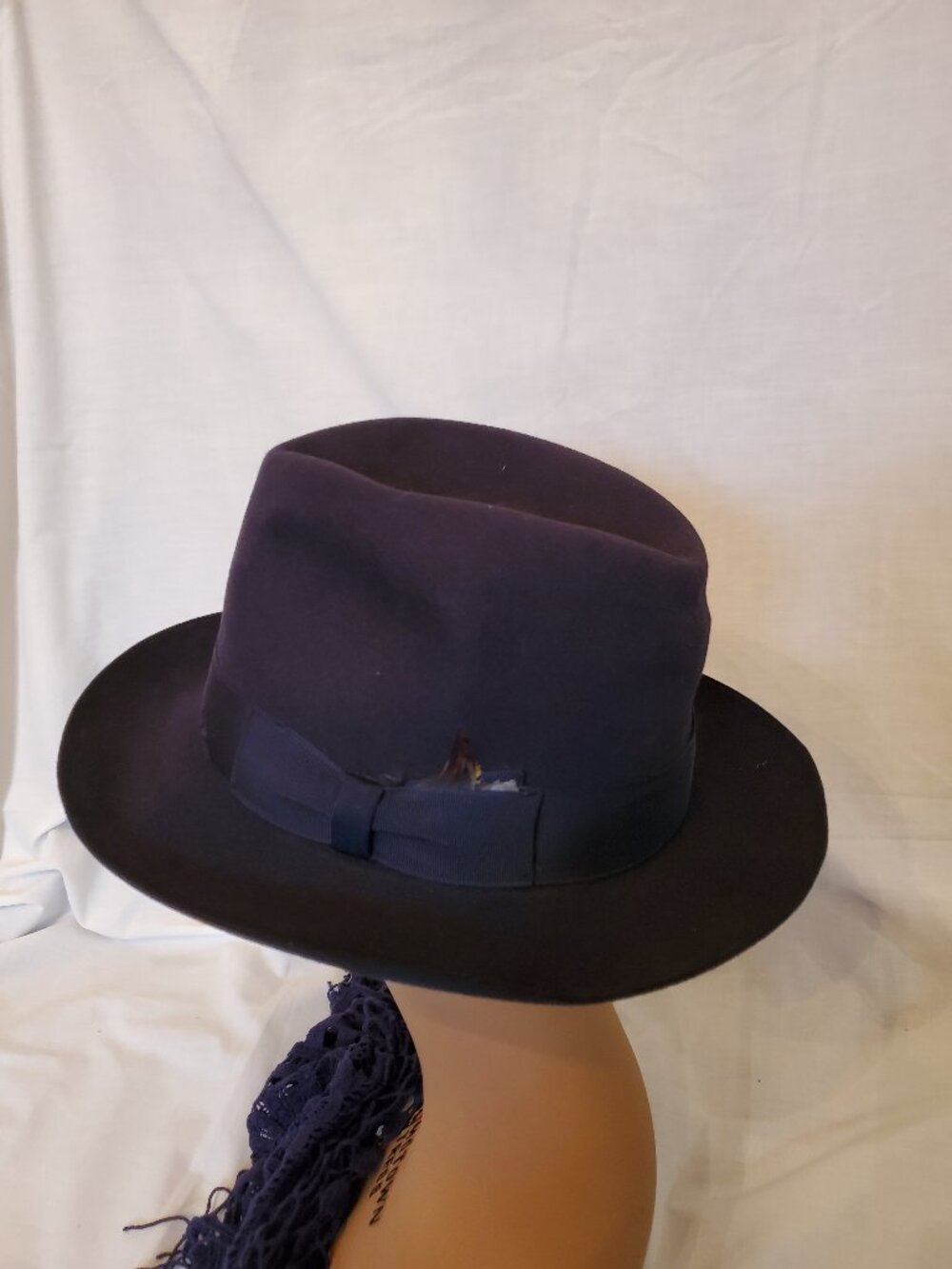 Borsalino Men's Black Hat